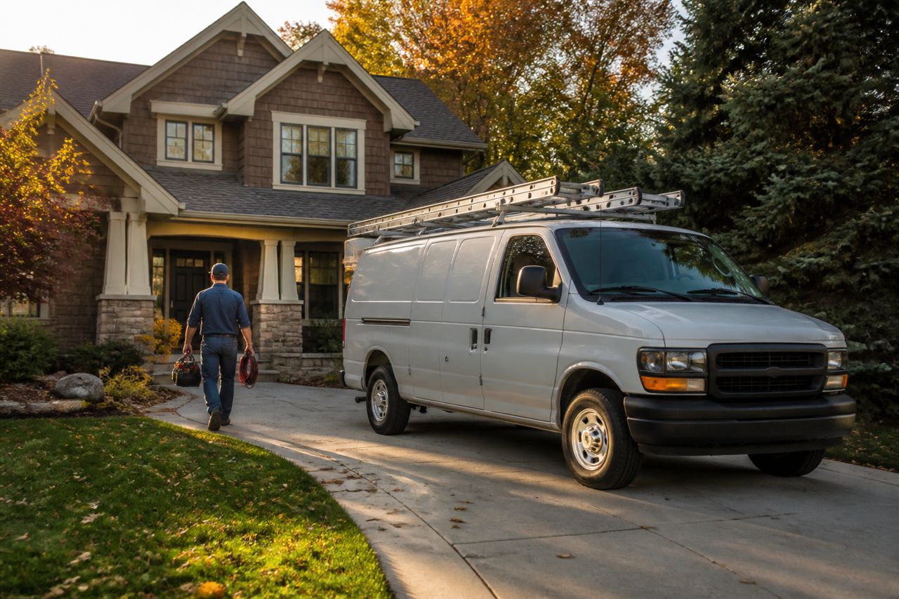Heating and cooling project photo 1 in Bloomfield, Michigan