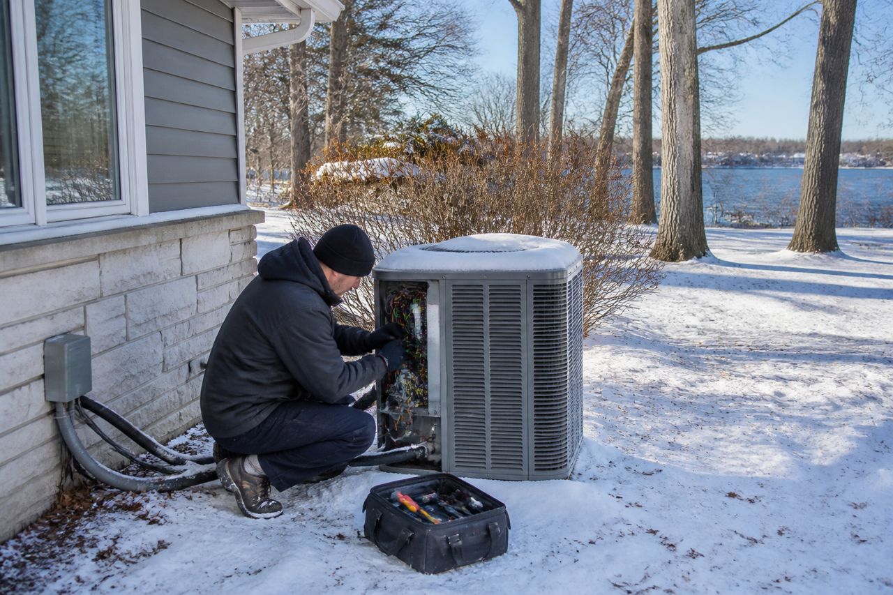 Heating and cooling project photo 2 in Bloomfield, Michigan