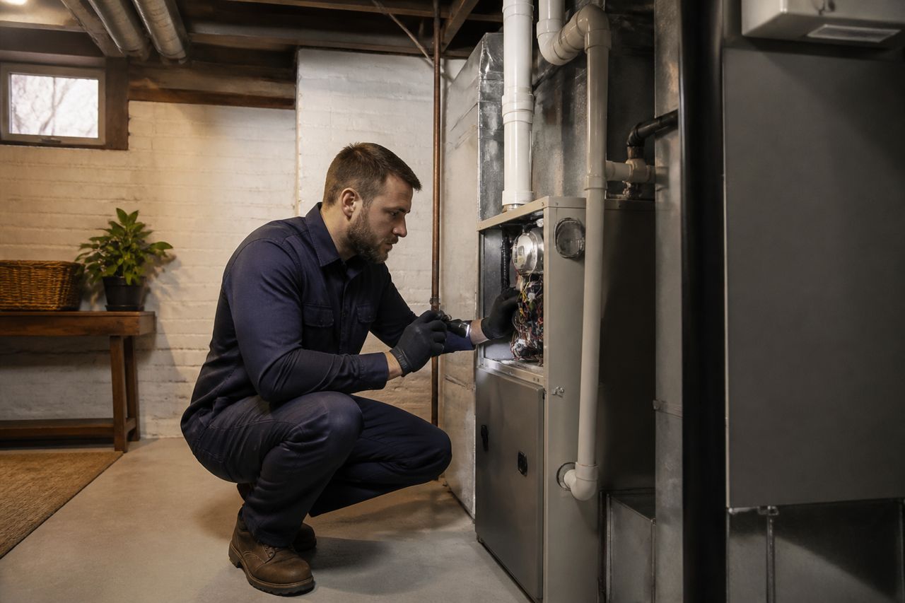 Heating and cooling project photo 3 in Clintonville, Michigan