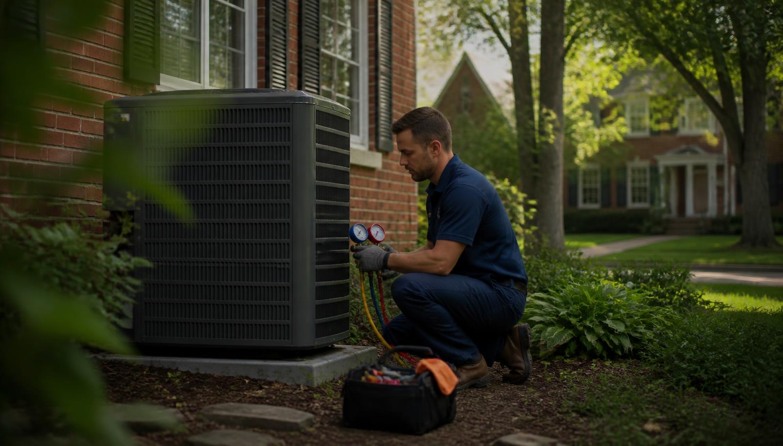 Heating and cooling service for homes in Clarkston, Michigan