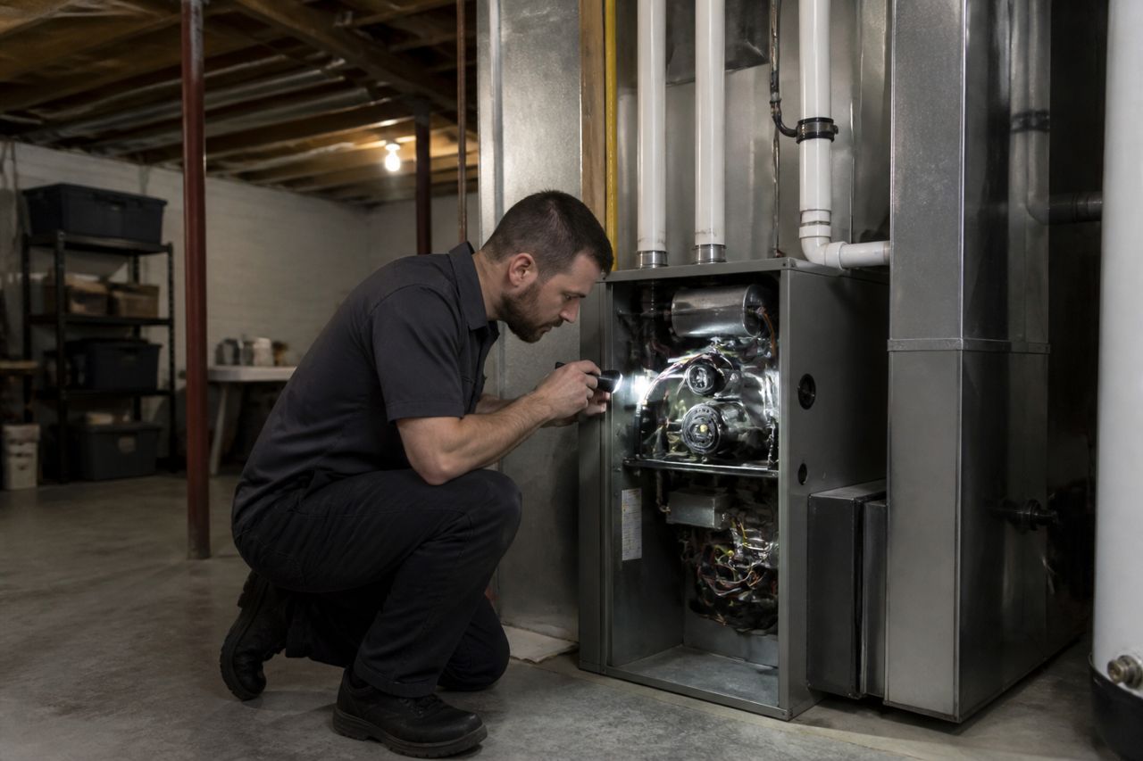 Heating and cooling project photo 3 in Oxford, Michigan