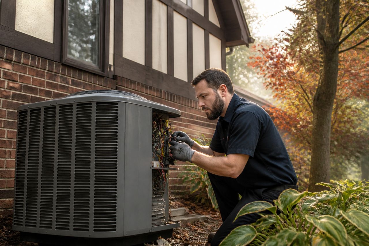 Heating and cooling project photo 2 in Pontiac, Michigan