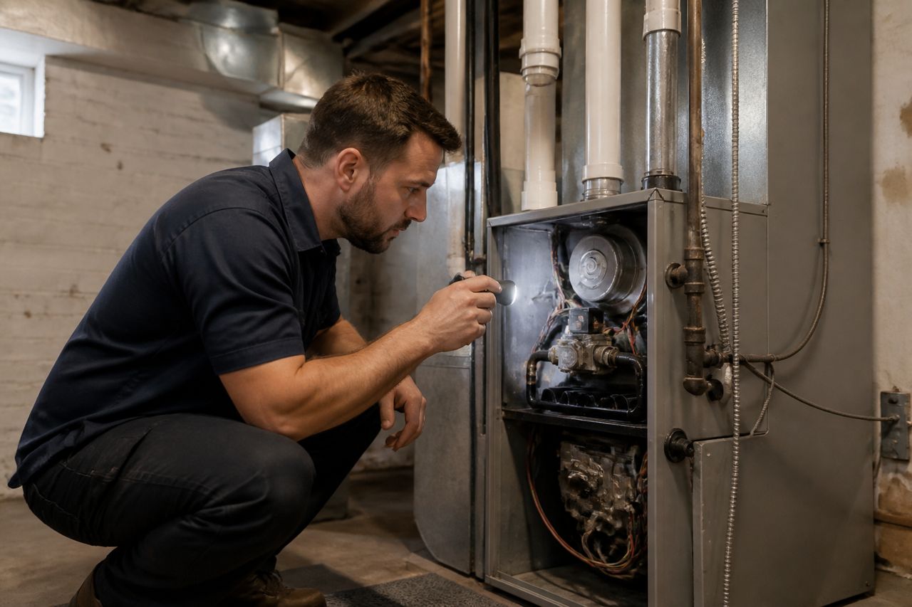 Heating and cooling project photo 3 in Pontiac, Michigan