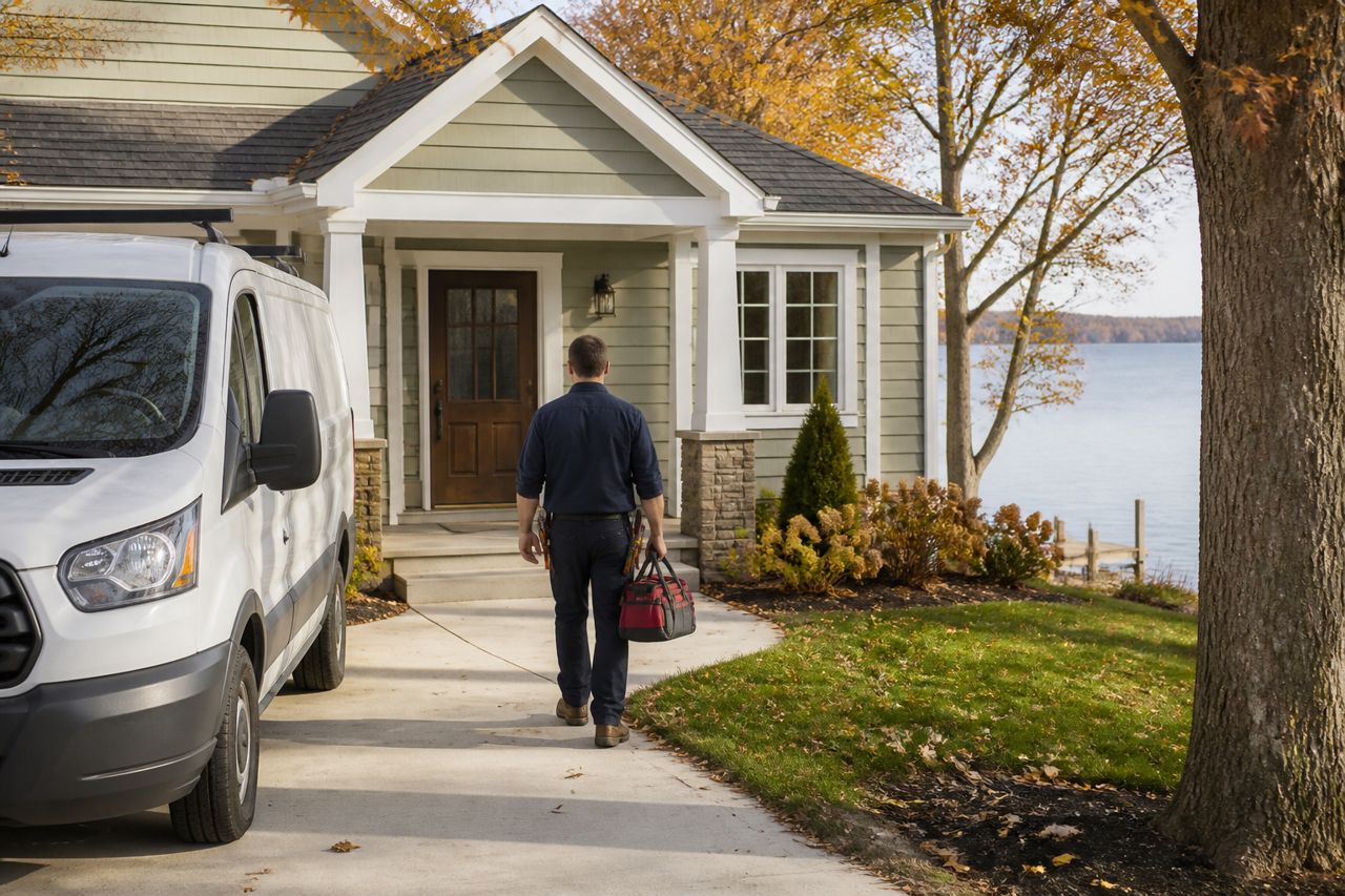 Heating and cooling project photo 1 in Sylvan Lake, Michigan