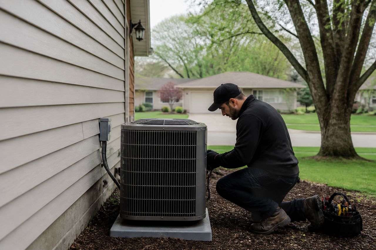 Heating and cooling project photo 2 in Waterford Township, Michigan
