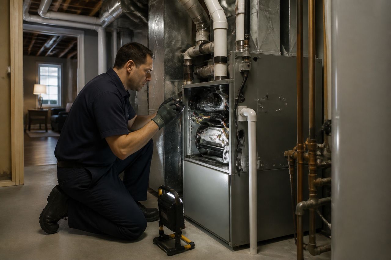 Heating and cooling project photo 3 in White Lake Township, Michigan