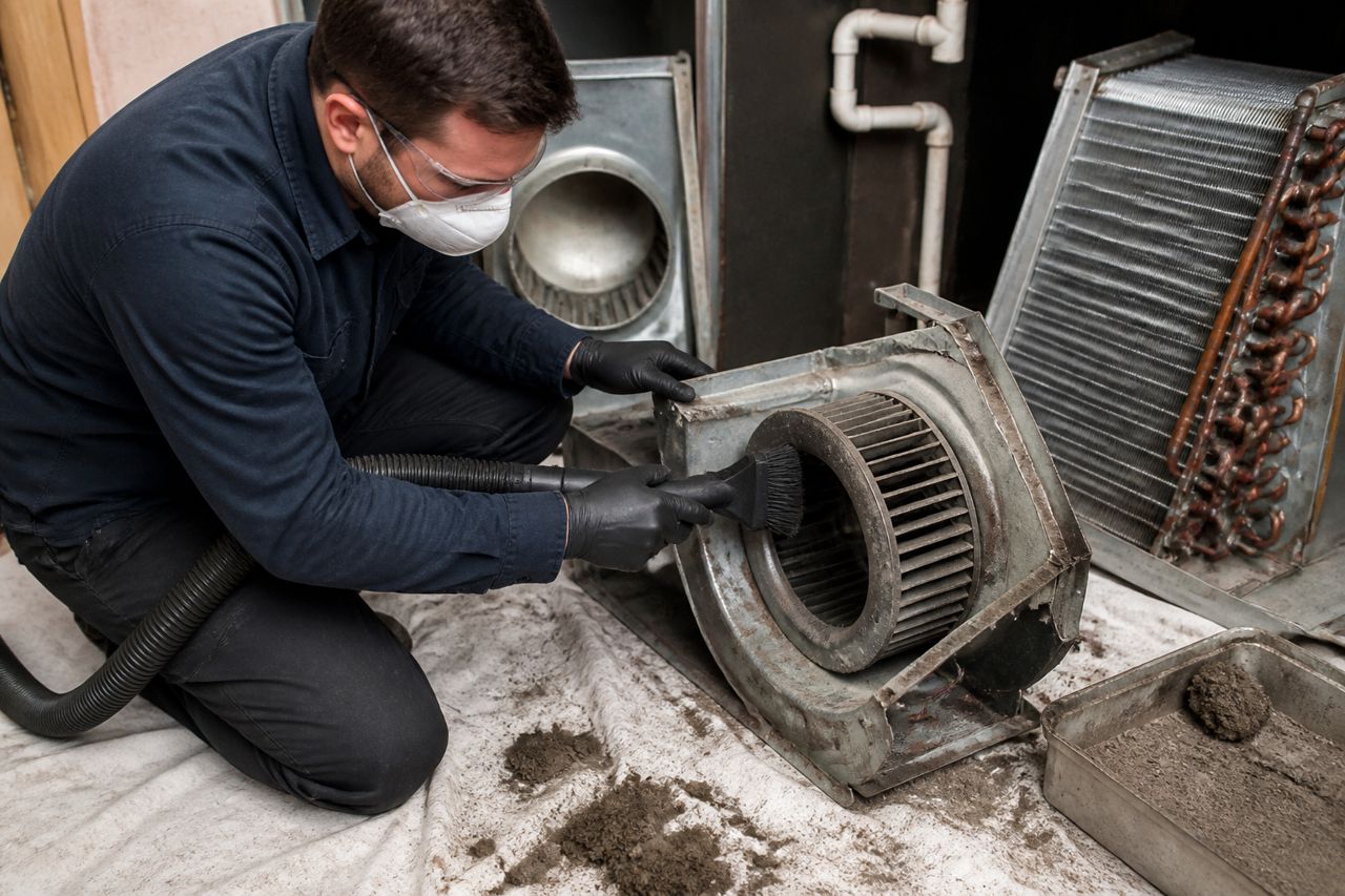 HVAC Cleaning project in Bloomfield, MI by Fann Heating and Cooling