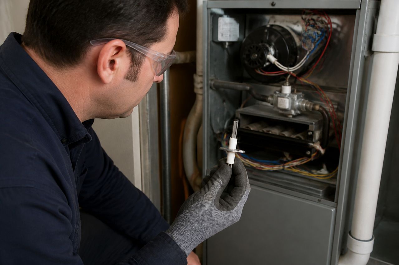 HVAC Maintenance project in Lake Orion, MI by Fann Heating and Cooling