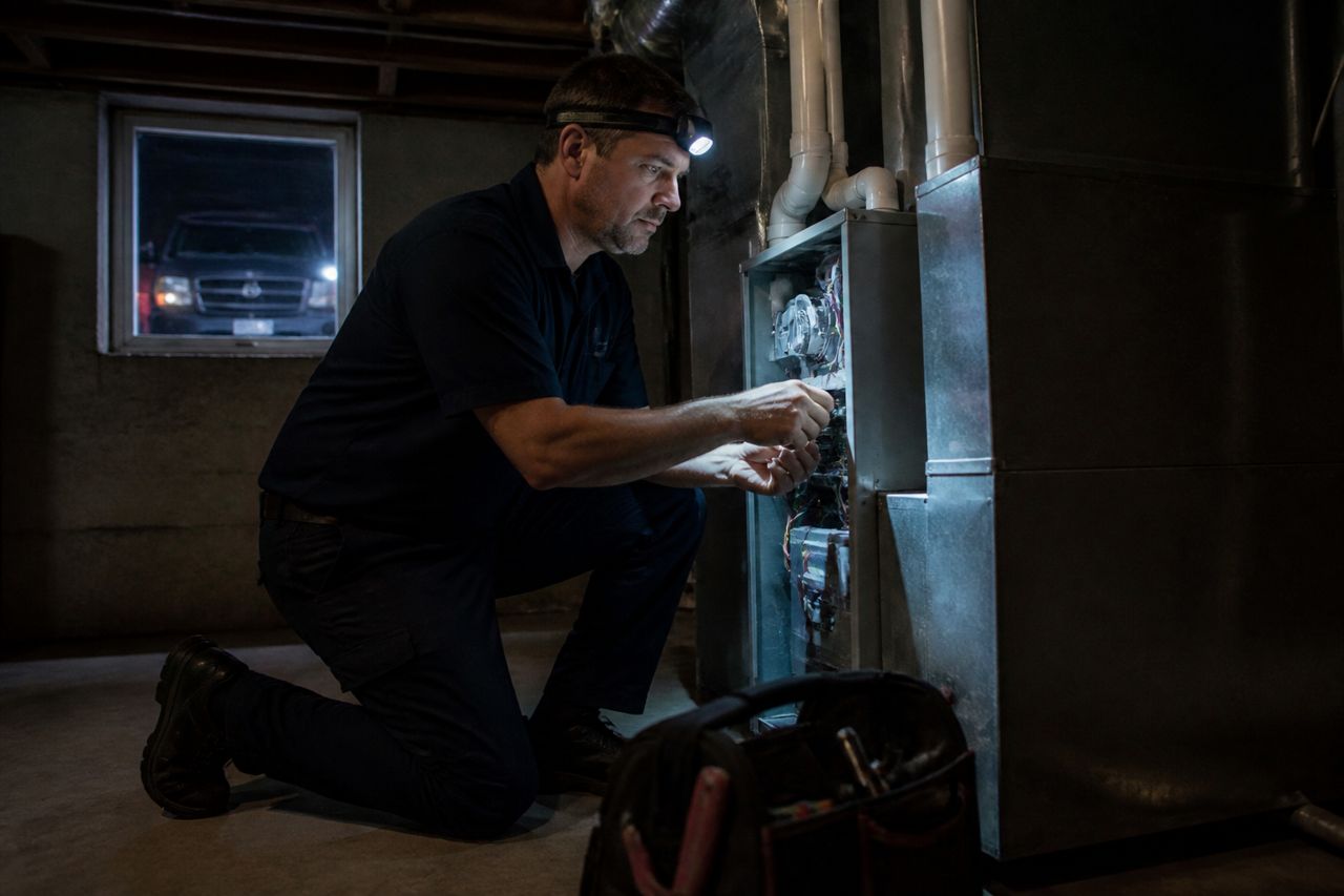 Furnace project in Pontiac, MI by Fann Heating and Cooling