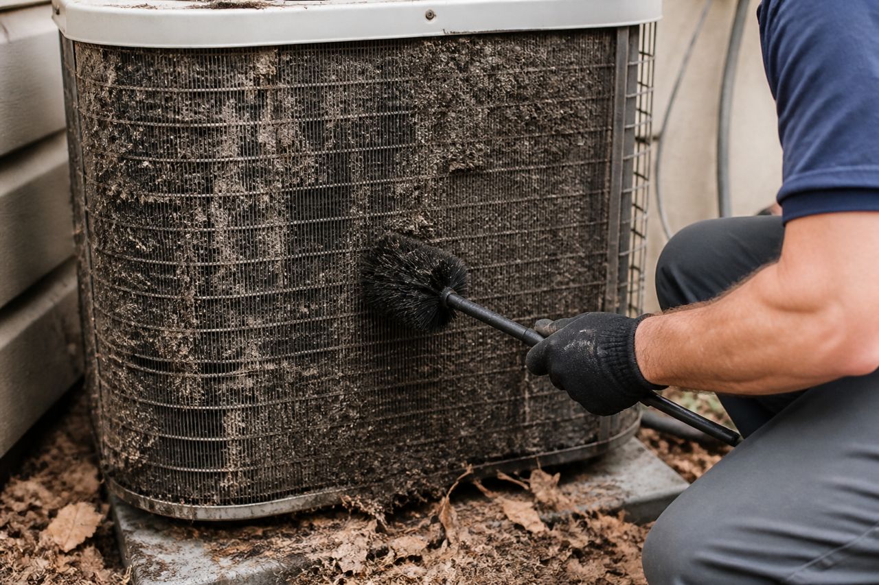 HVAC Cleaning project in White Lake Township, MI by Fann Heating and Cooling