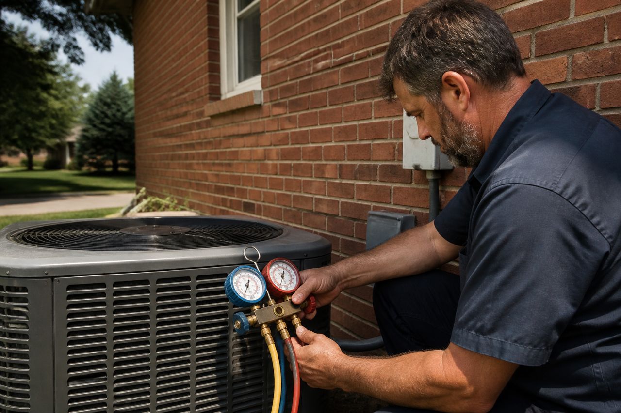 Central Air Unit Service project photo 1 in Waterford Township, Michigan