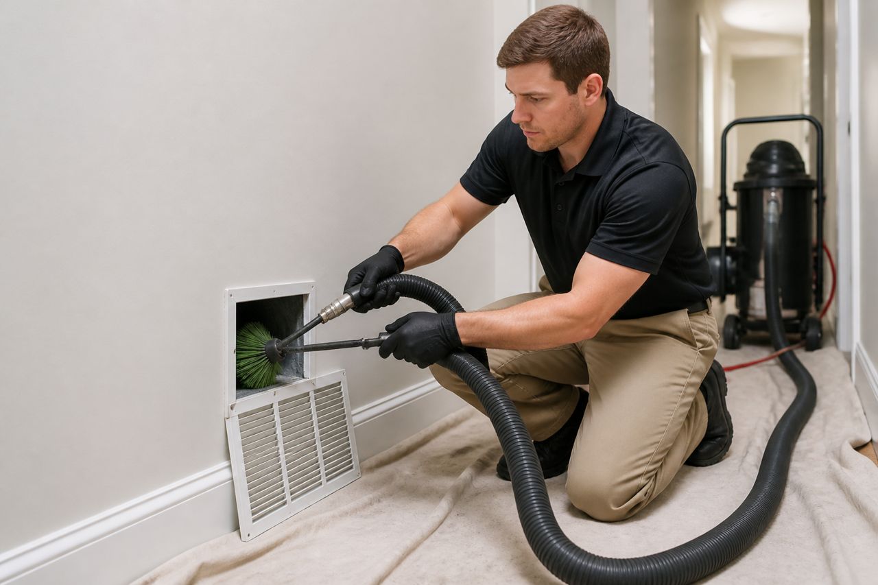 HVAC Cleaning Service project photo 1 in Waterford Township, Michigan